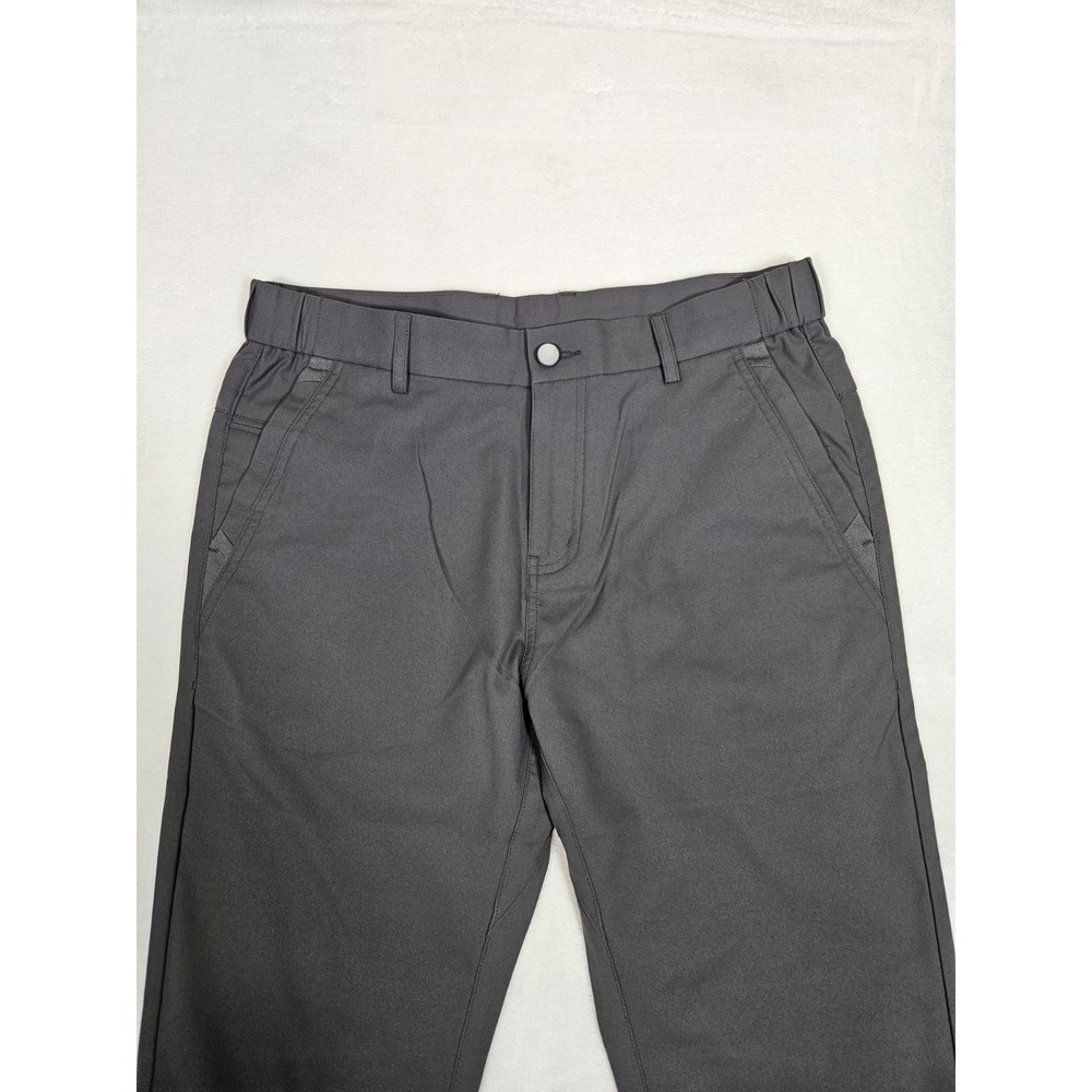 Jack Archer Jetsetter Performance Pants Men 30x27* Charcoal Tech Chino Golf - Picture 2 of 8
